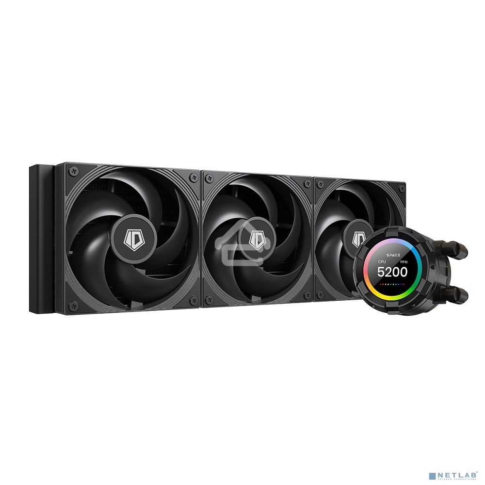 Система жидкостного охлаждения ID-Cooling SL360 PRO SE черный 120мм алюминий+медь 2000rpm 27.2db 4-pin 350W