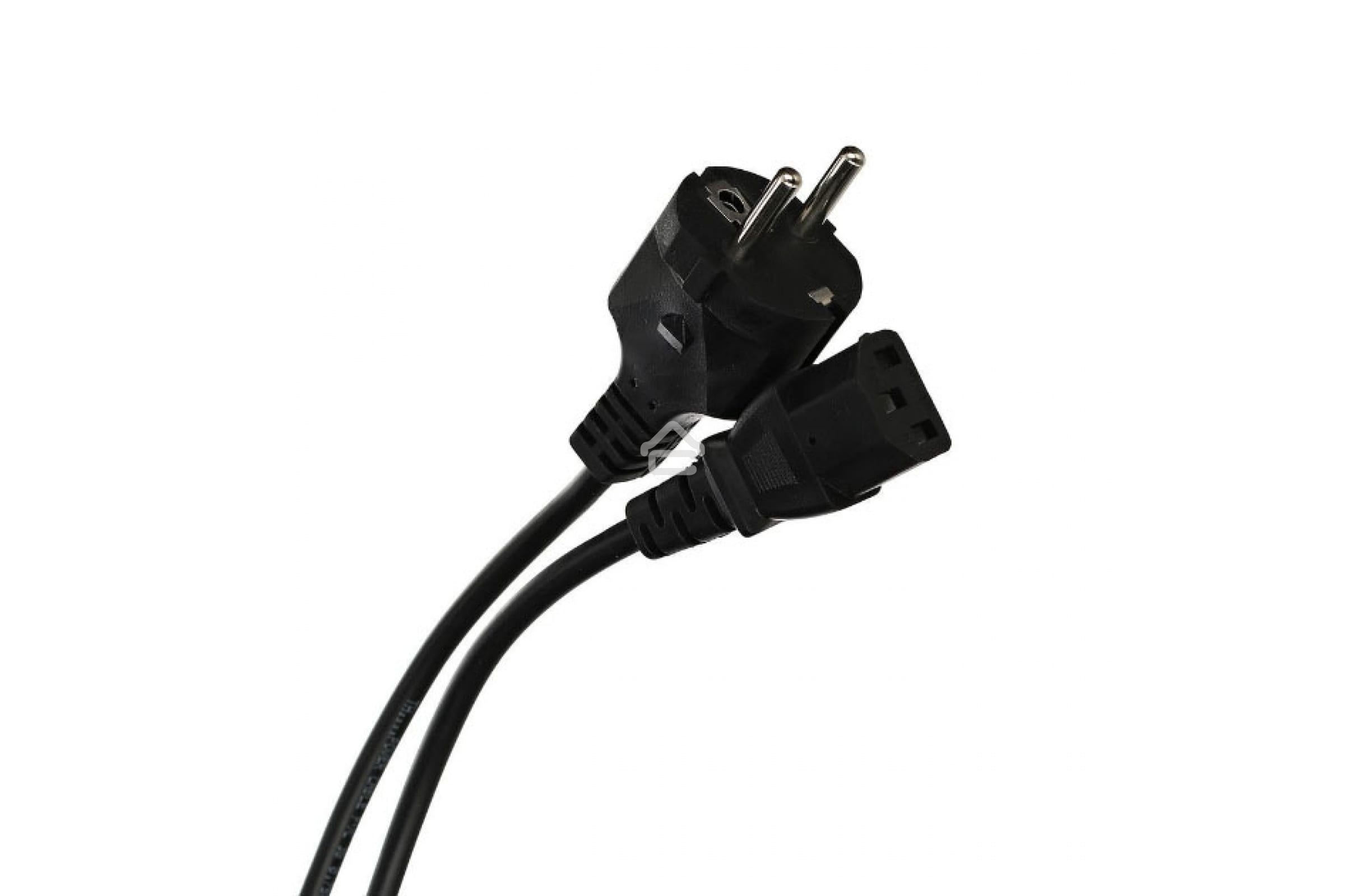 Кабель компьютер - розетка 220V (EURO) 1.8м, 3G 0,75мм медь, Telecom