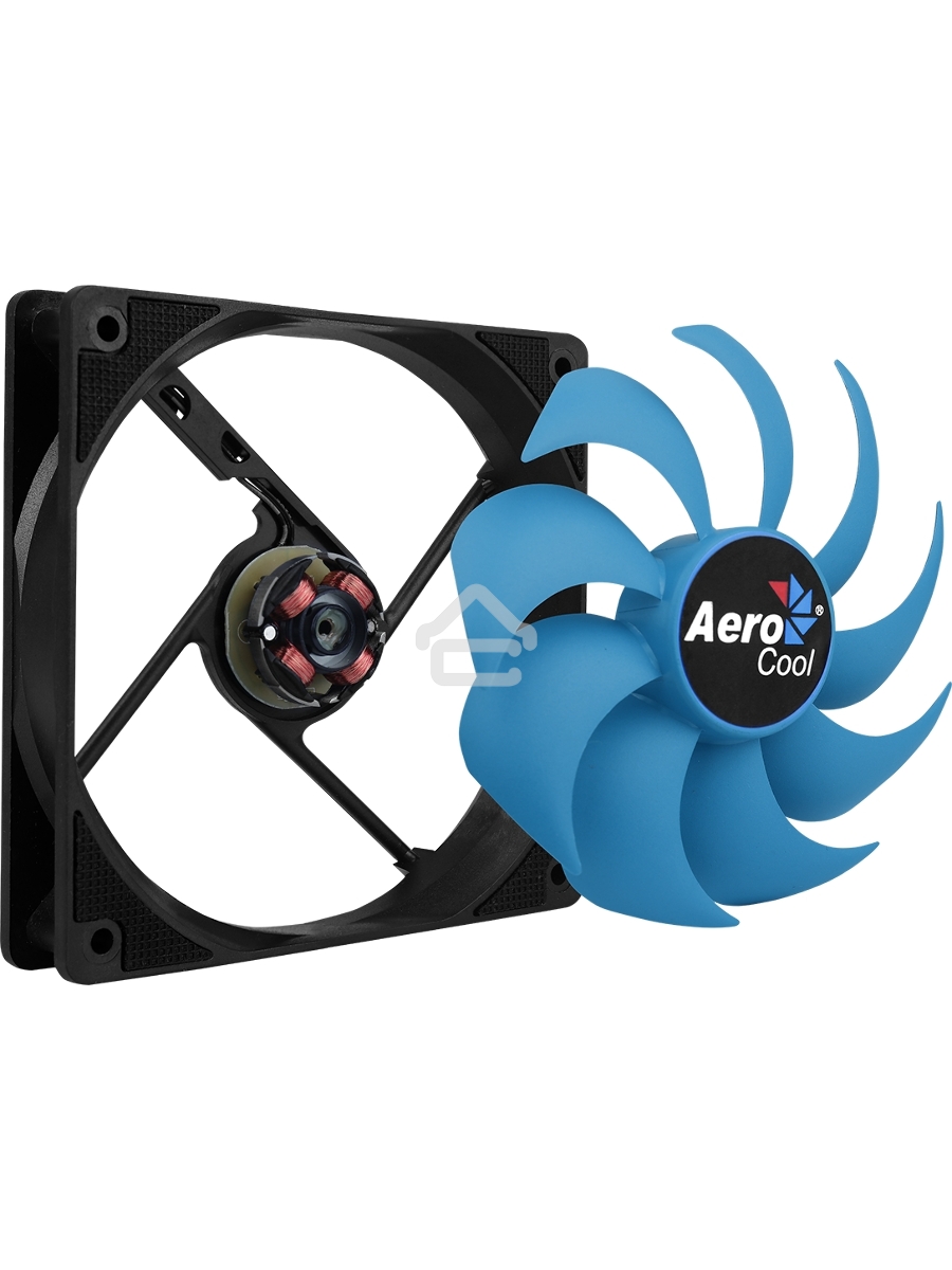 Вентилятор для корпуса AeroCool / Formula Motion 12 Plus черный, 120 мм, 1200 об/мин, 22.1 дБ, 3 pin