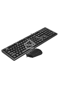 Клавиатура + мышь A4Tech KK-3330 клав:черный мышь:черный USB