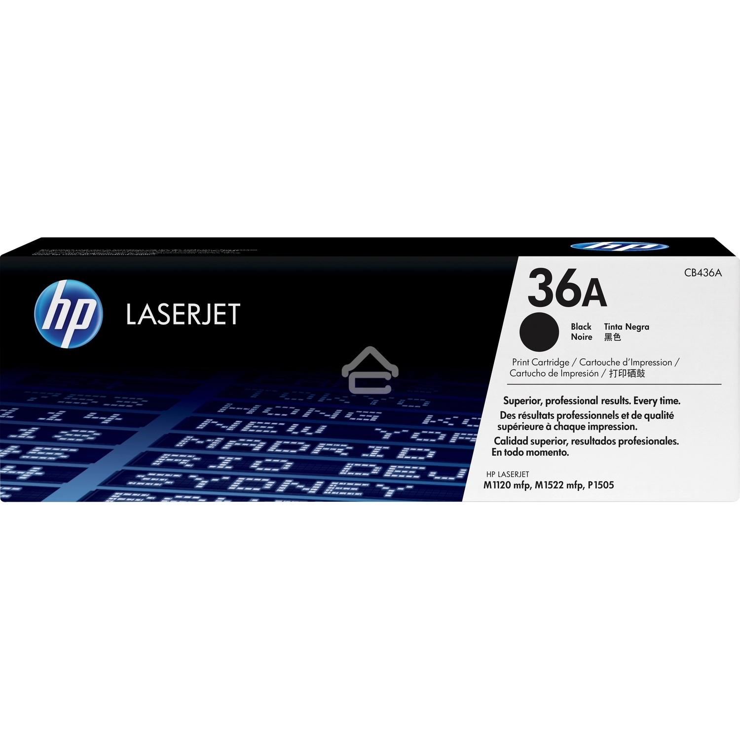 Картридж лазерный HP CB436A черный для LaserJet M1120/M1120n/М1520/Р1505/Р1505n 2000стр.