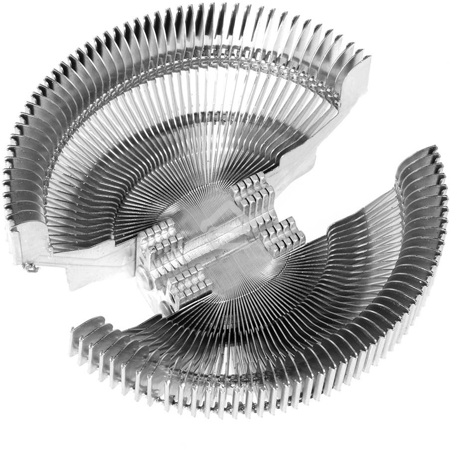 Кулер Cooler ID-Cooling DK-01 черный/серебристый 92мм алюминий 2500rpm 29db 95W 52мм
