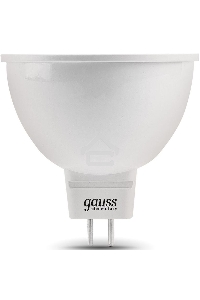 Лампа GAUSS LED Elementary 13516  MR16 GU5.3 5.5W 2700К  1/10/100