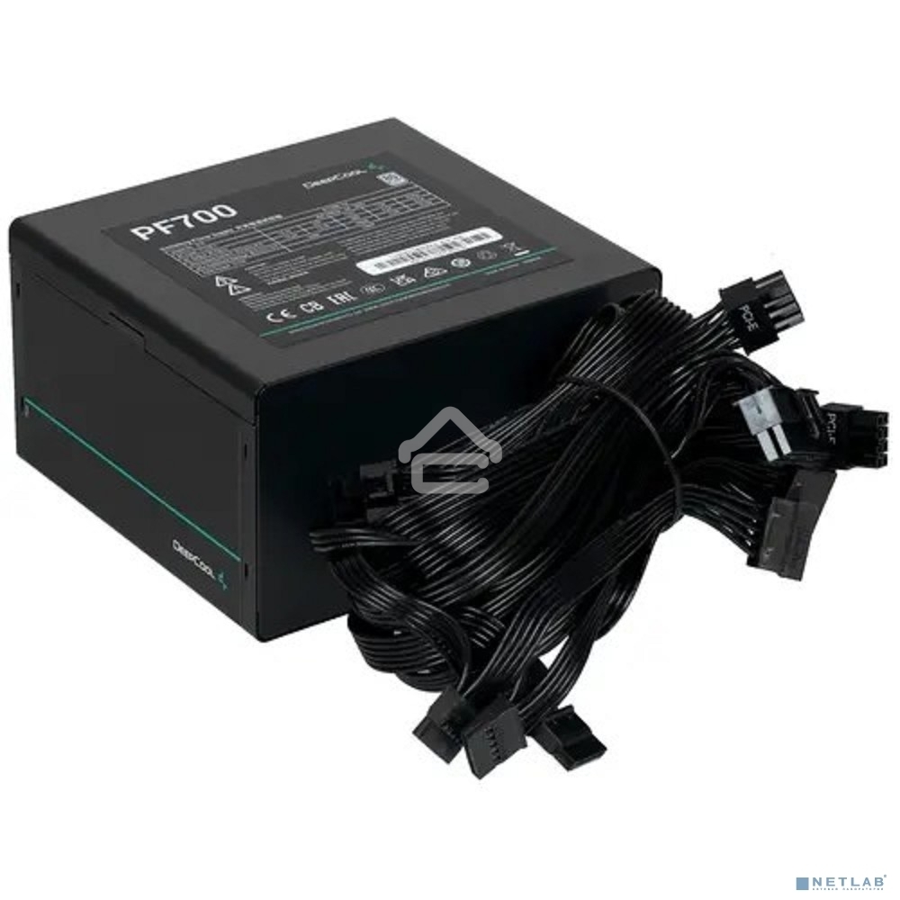 Блок питания Deepcool/GamerStorm PF700, 700Вт, 80 PLUS, 120мм, черный