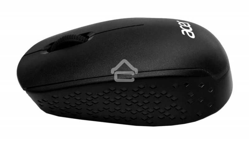 Мышь беспроводная Acer OMR020 черный, 1200 dpi, радиоканал, USB, кнопки - 3