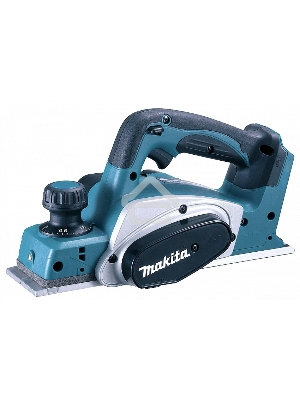 Рубанок Makita DKP180Z Рубанок ак,{18В,Li-ion,14000об\м,ширина-82мм,глуб-2мм,3.4кг,чем,парал упор,б\ак, з\у}