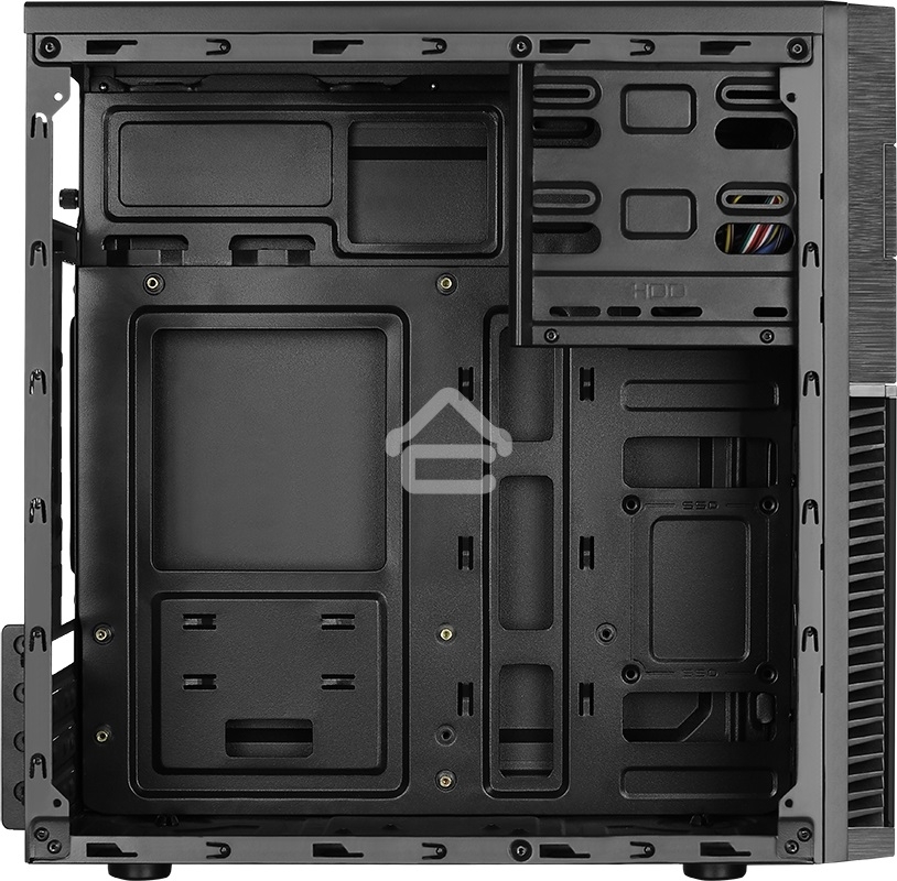 Компьютерный корпус Aerocool / Formula Cs-105, mATX, без БП, 187x361x355мм (ШxГxВ), USB3.0 x1, USB 2.0 x1, металл 0,5мм, 120-мм вентилятор в комплекте