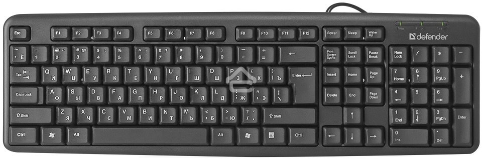 Комплект клавиатура + мышь Defender DAKOTA C-270 RU