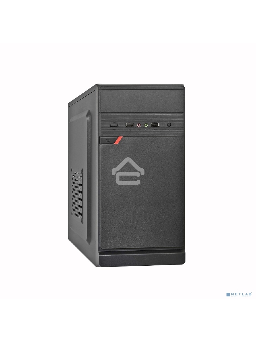 Компьютерный корпус Exegate EX283057RUS  Minitower ExeGate BAA-106 Black, mATX, <AAA350, 80mm>, 2*USB, Audio