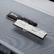 Оперативная память Kingston Fury Beast, DDR5, 32GB (2x16GB), 5200MHz, CL40, DIMM, с радиаторами, белый