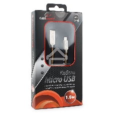 Кабель USB2.0 Cablexpert CC-P-mUSB02Gd-1.8M, AM/microB, серия Platinum, длина 1.8м, золотой, блистер