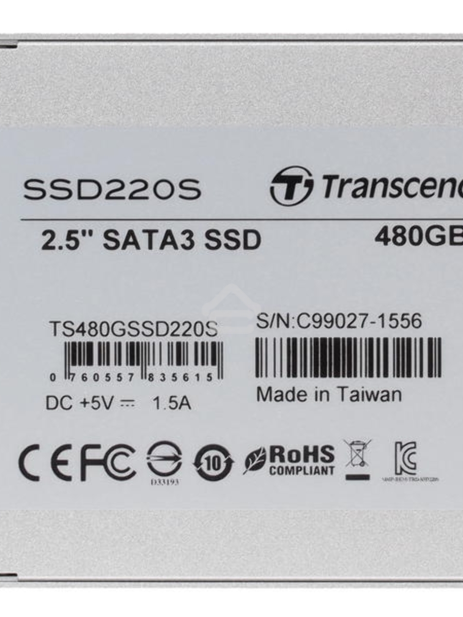 Накопитель SSD Transcend 220S, 480GB, 2.5