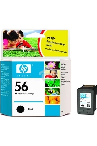 Картридж струйный HP №56 C6656AE черный для HP PCS 2100/DJ 5550/450/PS 7150/7350/7550 (520стр.)