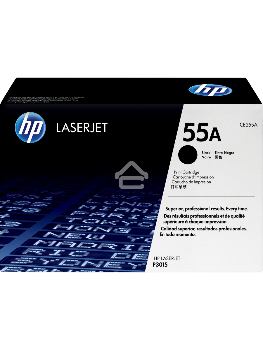 Картридж лазерный HP CE255A черный LJ P3015 (6000стр.)