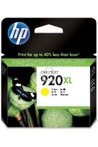 Картридж струйный HP 920XL CD974AE желтый для HP OJ 6000/6500 (700стр.)