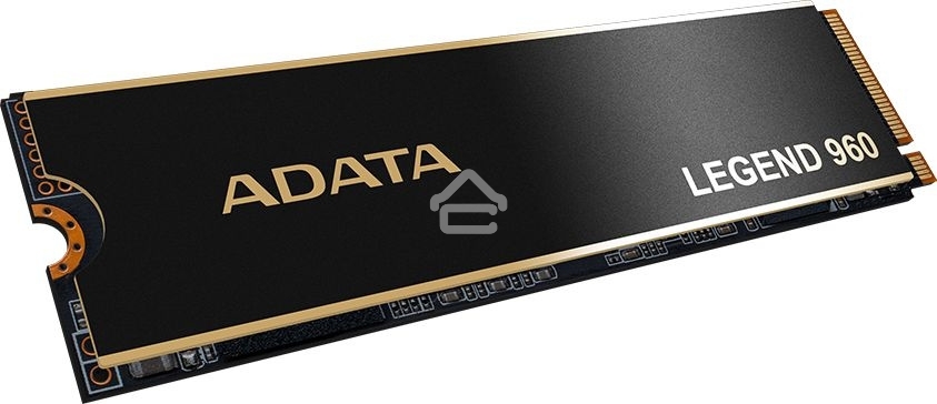 Накопитель SSD ADATA LEGEND 960, 4Tb, PCIe 4.0 x4, M.2 2280, NVMe, R/W 7400/6800, с радиатором