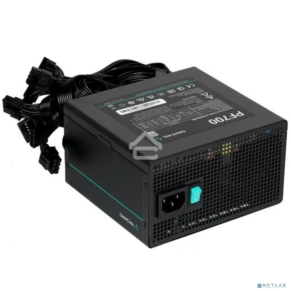 Блок питания Deepcool/GamerStorm PF700, 700Вт, 80 PLUS, 120мм, черный