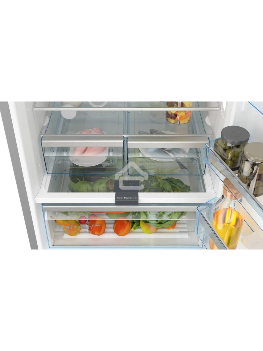 Холодильник Bosch KGN56LB31U черный двухкамерный 400/105л морозилка снизу