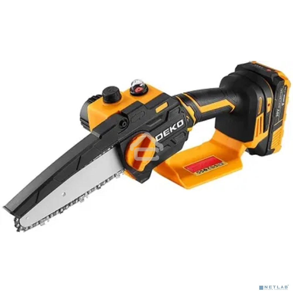 Пила цепная аккумуляторная DEKO DKCHS 20-6 PRO, 4