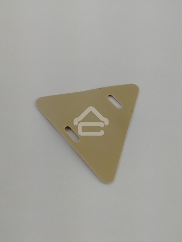 Бирка маркировочная мягкая У-136М (треугольник) (уп. 100 шт) PROxima EKF мм-136-t