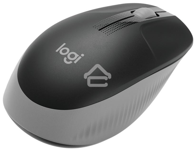 Мышь беспроводная Logitech M190 черный, 1000 dpi, радиоканал, USB, кнопки - 3