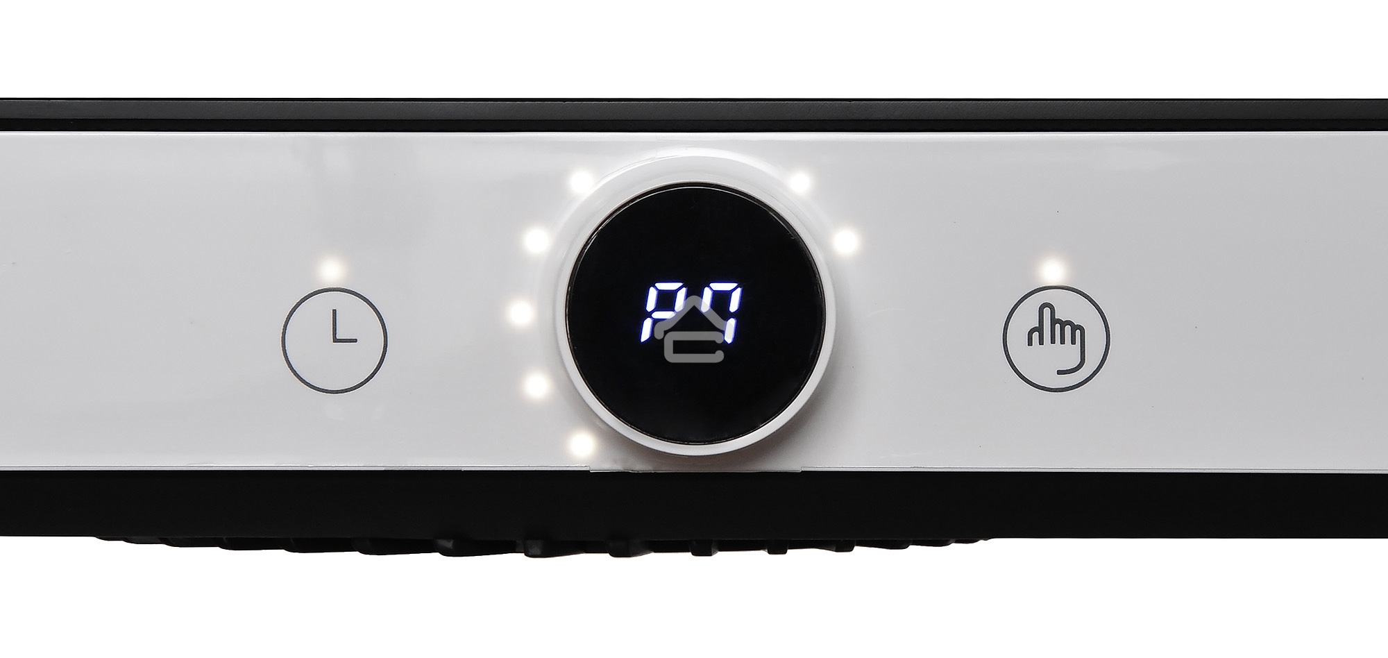 Плита настольная электрическая Hyundai HYC-0108 белый стеклокерамика (настольная)