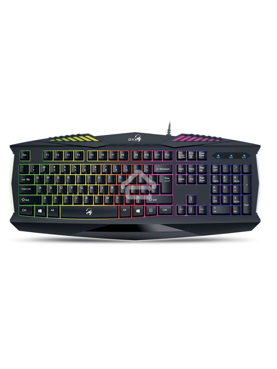 Клавиатура Genius Scorpion K220 проводная, USB, черный