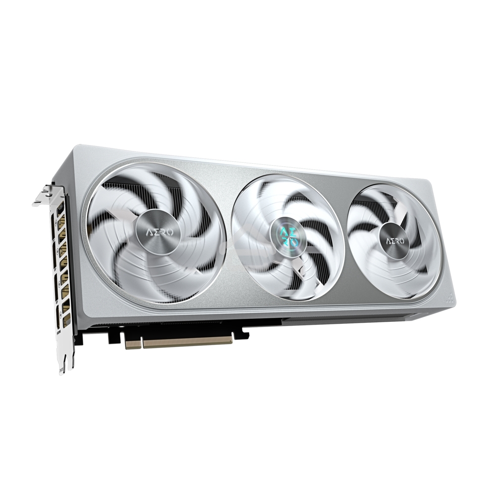 Видеокарта Gigabyte PCI-E GV-N5070AERO OC-12GD 1.0 NVIDIA GeForce RTX 5070 12Gb 192bit GDDR7 2805/28000 HDMIx1 DPx3 HDCP Ret