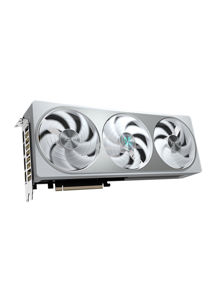 Видеокарта Gigabyte PCI-E GV-N5070AERO OC-12GD 1.0 NVIDIA GeForce RTX 5070 12Gb 192bit GDDR7 2805/28000 HDMIx1 DPx3 HDCP Ret