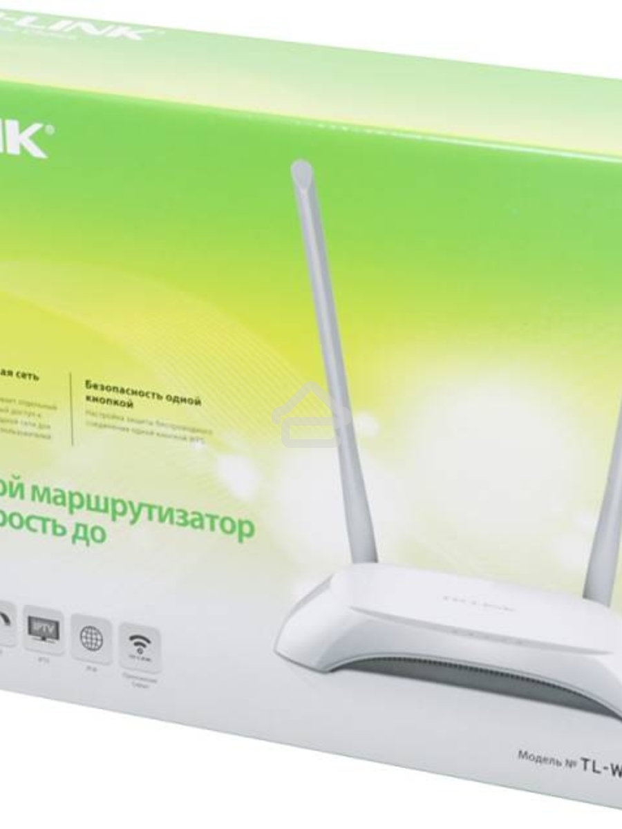 Роутер беспроводной TP-Link TL-WR840N N300 10/100BASE-TX белый