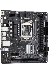 Материнская плата ASRock H510M-HVS R2.0, LGA 1200, Intel H510, 2xDDR4, 4xSATA, 1xPCIe 4.0 x16, 1xPCIe x1, 1xHDMI, 1xVGA, 1x 1Gb LAN, 2xUSB-A 3.2 Gen 1, 4xUSB 2.0, 3x3.5 мм, 7.1, mATX