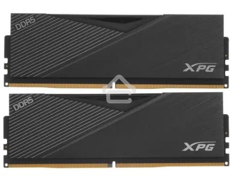 Оперативная память XPG Lancer, DDR5, 64GB (2x32GB), 6400MHz, CL32, DIMM, с радиаторами, черный