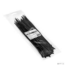 Стяжка (хомут) нейлоновая ExeGate CV66-250x4.8B (нейлон 6.6, 250x4.8 мм, неоткрывающаяся, halogen free, -40°C - +85°C, черная, 100 шт)