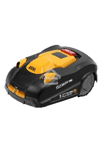 Робот-газонокосилка Grass Master 1000, ультразвуковой датчик, 3 Ач, LCD дисплей, Wi-Fi  Denzel