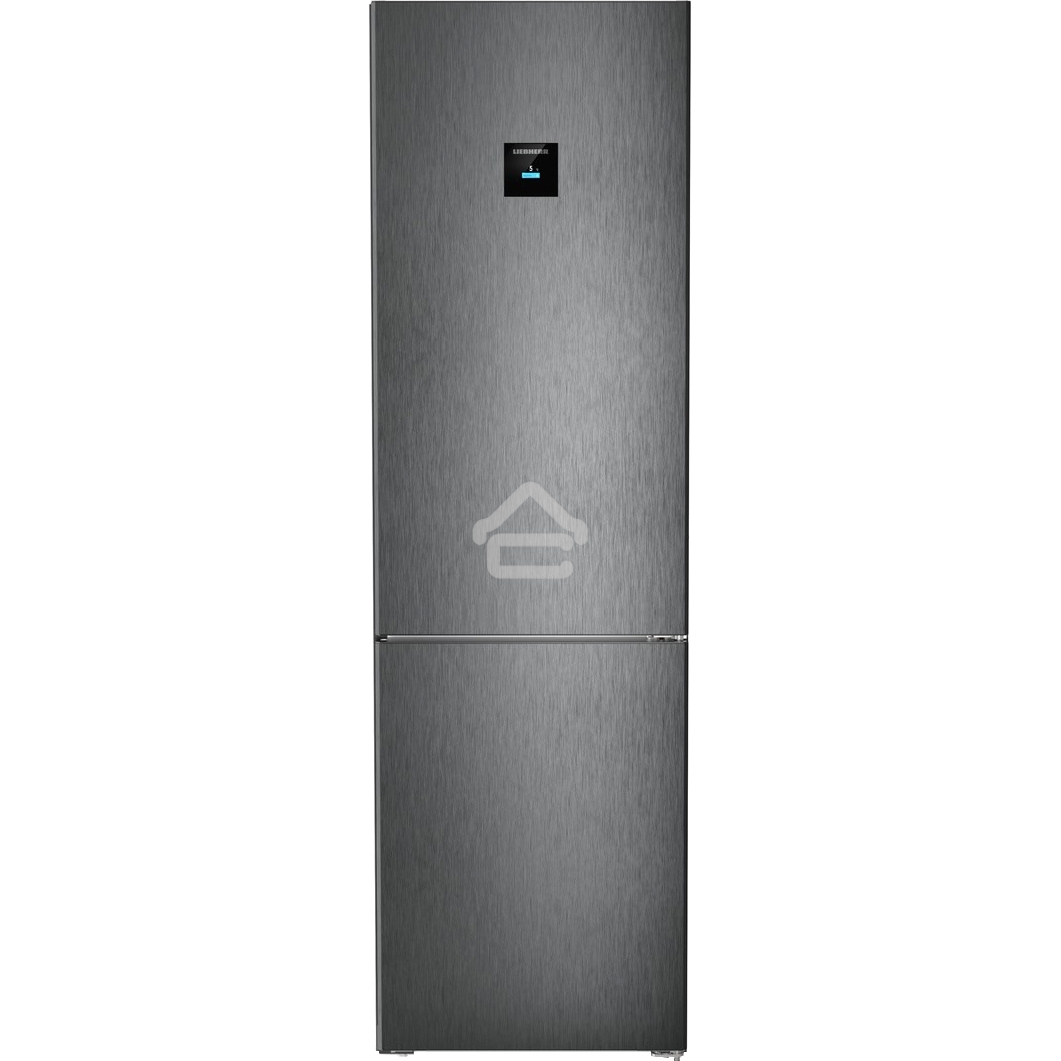 Холодильник Liebherr CNBDC 573I-22 001 черная нержавеющая сталь двухкамерный 266/94л морозилка снизу