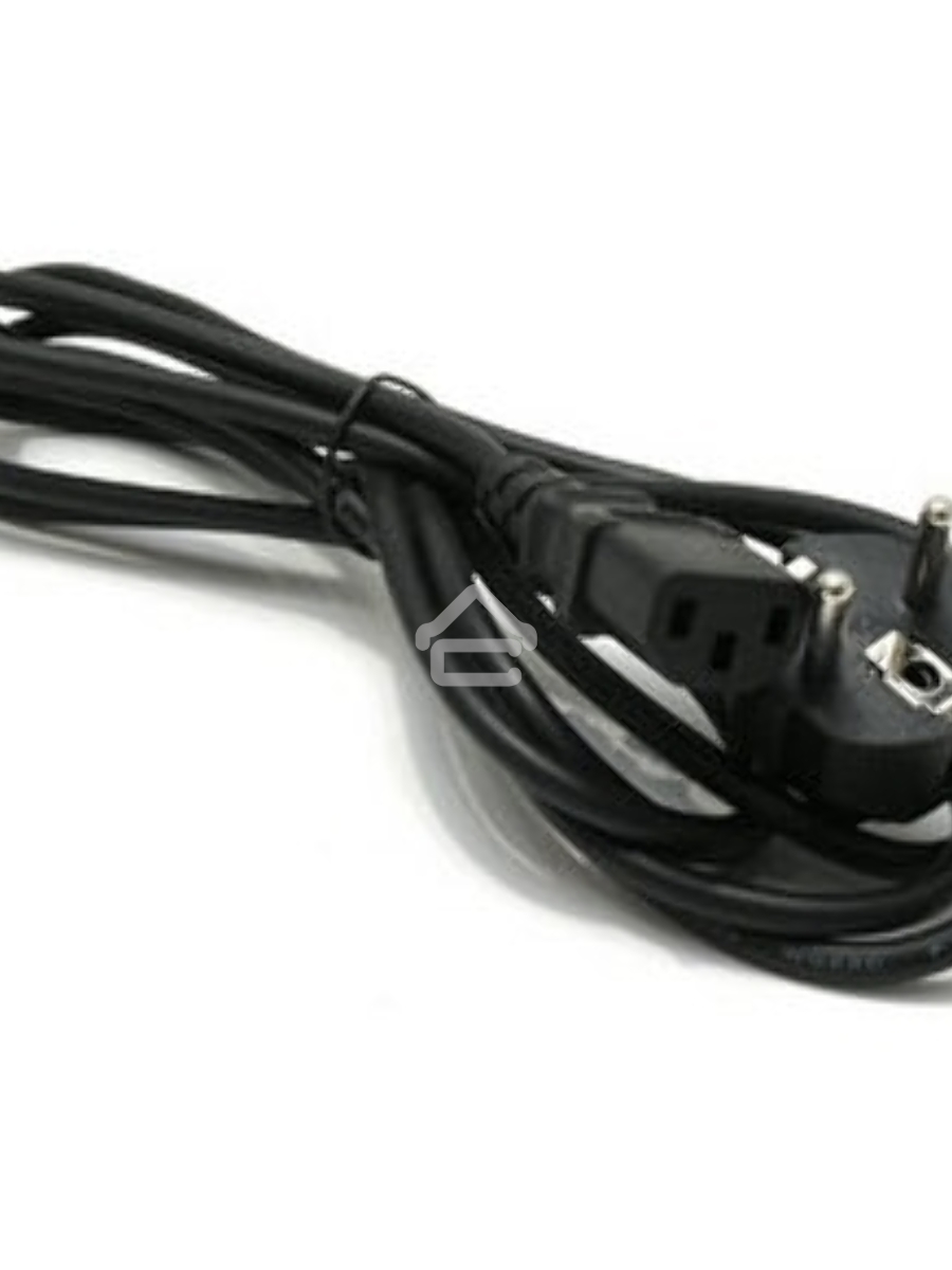 Кабель питания ExeGate PC-1,2 OfficePC 450W (Евровилка Schuko->С13) VDE-250V черный, 1.2м