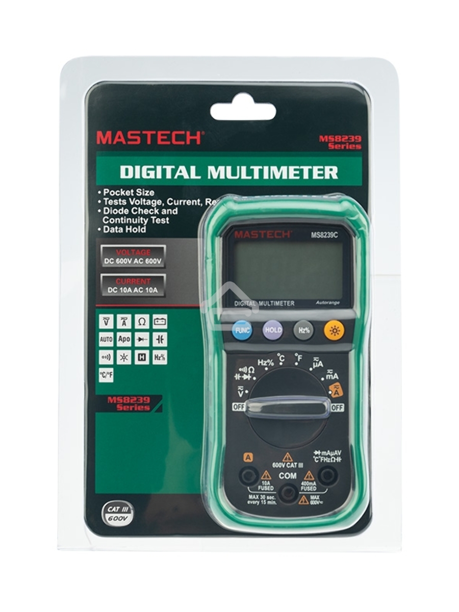 Профессиональный мультиметр MASTECH MS8239C 13-2020