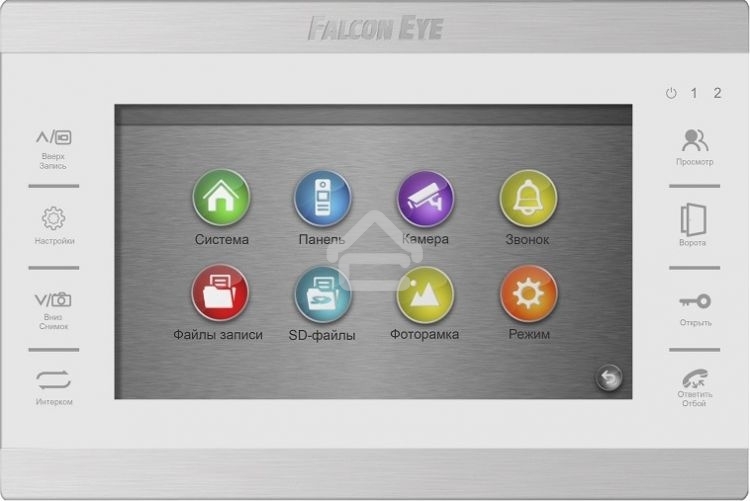 Видеодомофон Falcon Eye FE-70 ATLAS HD (White) HD : дисплей 7