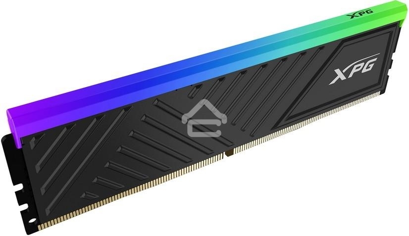 Оперативная память XPG Spectrix D35G RGB, DDR4, 16GB (1x16GB), 3200MHz, CL16, DIMM, с радиатором, RGB, черный