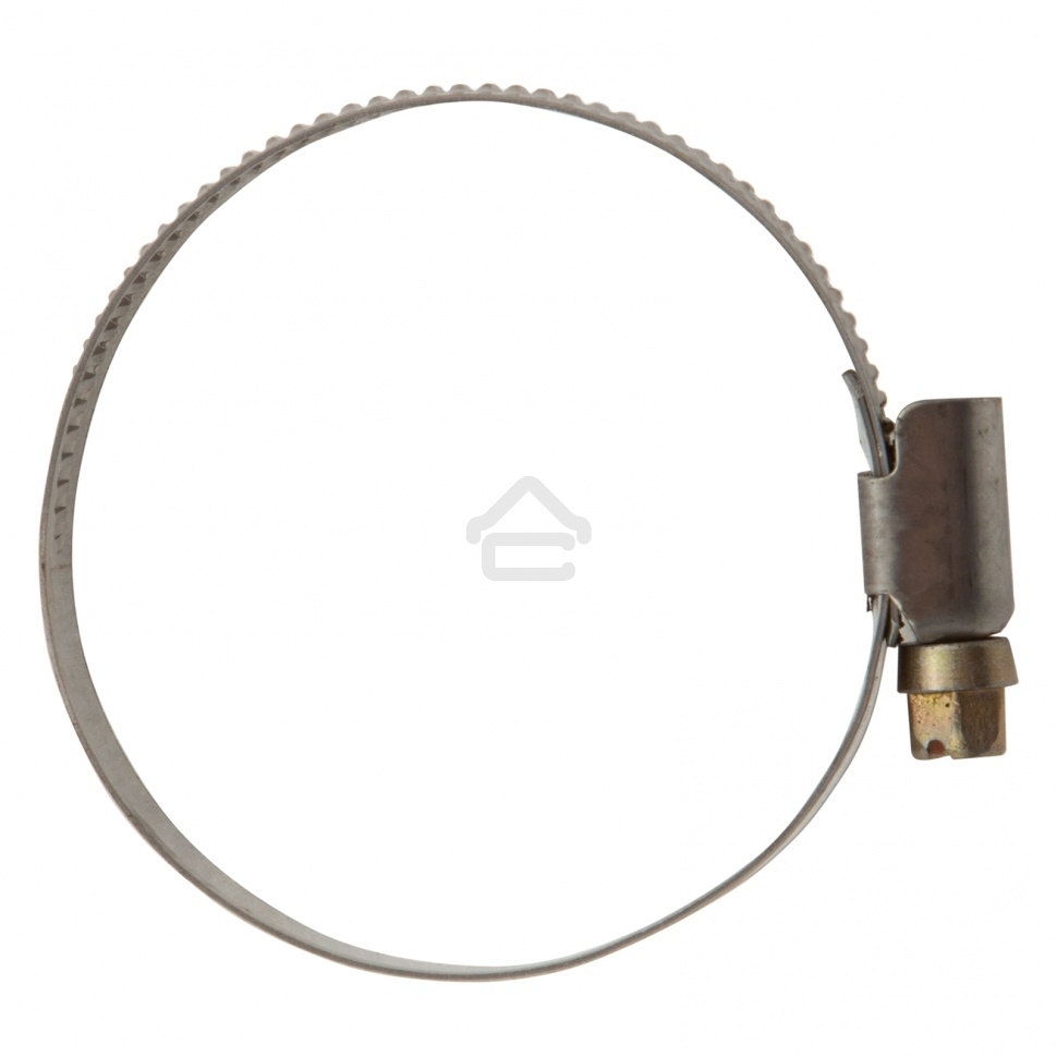 Хомуты Сибртех нержав. сталь, стандартное болтовое крепление 40-60 мм, ширина 9 мм, 50 шт.