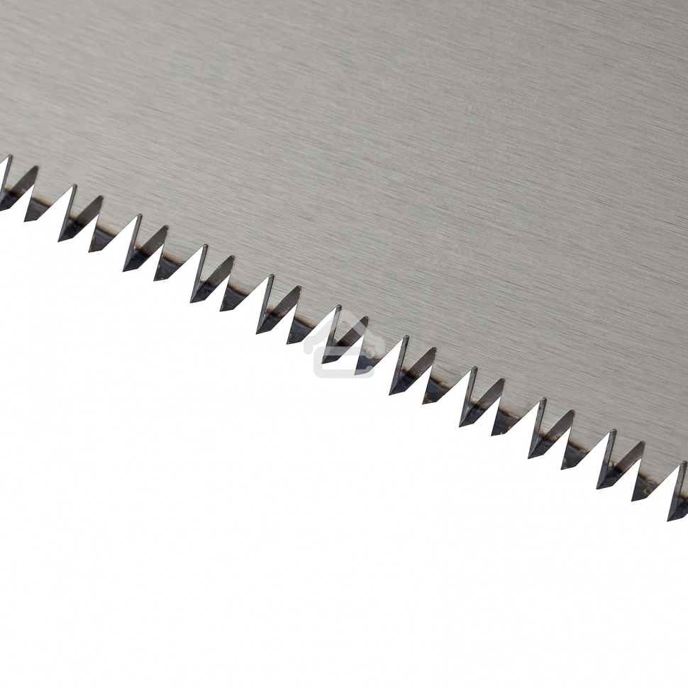 Ножовка по дереву Denzel 450 мм, 11 TPI, зуб 3D, металлопластиковая рукоятка