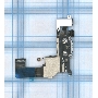 Шлейф разъема питания с аудио-разъемом для iPhone 5S белый