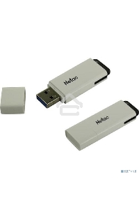 Флеш диск Netac U185 32Gb <NT03U185N-032G-30WH>, USB3.0, с колпачком, пластиковая белая