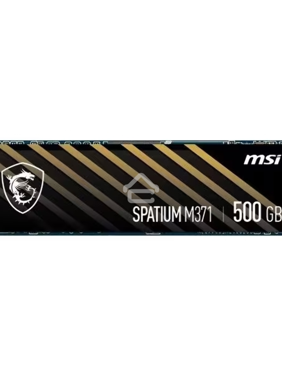 Накопитель SSD MSI 500GB SPATIUM M371 M.2(22x80mm), NVMe, PCIe 3.0 x4, 3D TLC, R/W 2200/1150, IOPs 60 000/200 000, TBW 110, DWPD 0.12