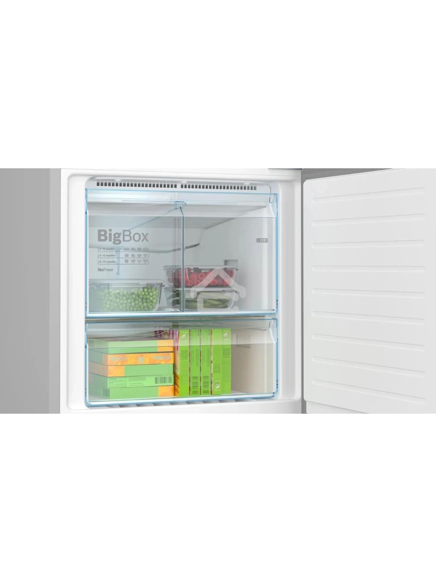 Холодильник Bosch KGN56LB31U черный двухкамерный 400/105л морозилка снизу