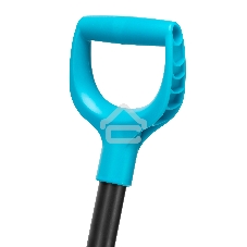 Лопата для уборки снега,поликарбонат,475х400х1385мм,алюминиевый черенок,ПВХ оплетка, LUXE Palisad