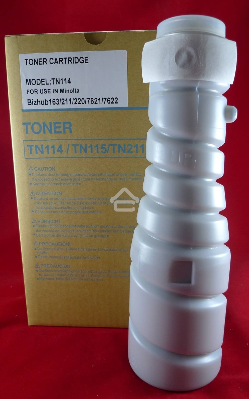 Тонер Konica-Minolta Di152/183/211/1611/2011/bizhub 162/163/210/211 тип 106B/TN-114 (туба 413 гр.) JPN