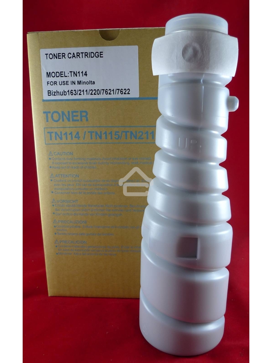 Тонер Konica-Minolta Di152/183/211/1611/2011/bizhub 162/163/210/211 тип 106B/TN-114 (туба 413 гр.) JPN