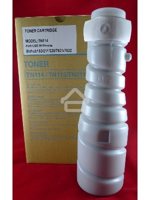 Тонер Konica-Minolta Di152/183/211/1611/2011/bizhub 162/163/210/211  тип 106B/TN-114 (туба 413 гр.)  JPN