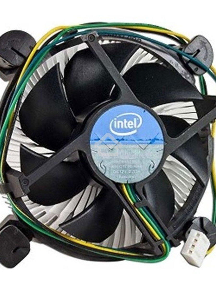 Кулер Intel E97379серебристый/черный 90мм алюминий 2500rpm 27db 4-pin 73W 58мм